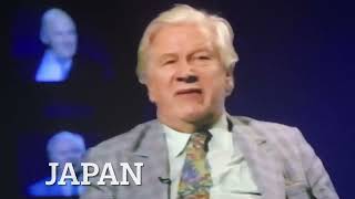 Sir Peter Ustinov on Kangaroos and Japan 1991 [upl. by Cutcheon]