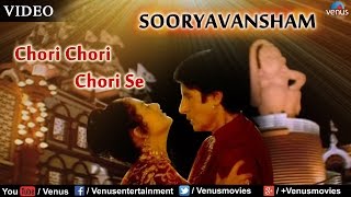 Chori Chori Chori Se Full Video Song  Sooryavansham  Amitabh Bachchan Soundarya [upl. by Eerpud]