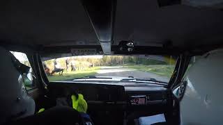 Rally Hedemarken 2024 SS8 Arvid Larspers Volvo 240 VEC [upl. by Zanlog]