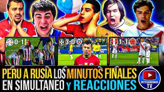 DRAMÁTICOS minutos FINALES para RUSIA 2018 en SIMULTANEO [upl. by Nylcaj]