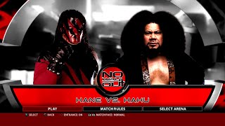 WWE 2K16 PS3  Kane 01 RR 01 VS Haku 2KmClassic [upl. by Auqenwahs192]