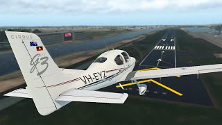 They put EYZ in XPLANE TorqueSim SR22 Review [upl. by Nahamas642]