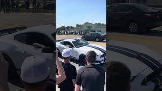 Loud GT350 Launch cars mustang shorts [upl. by Draillih]