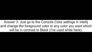 Intellij Idea built in console color problem [upl. by Toy]