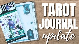 Tarot Journal Update amp May SetUp Stargazer  Faith Planner in Happy Planner Horizontal Layout [upl. by Einner288]