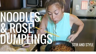 June Cooks Noodles amp Rose Dumplings with Milk amp Eggs  Ep 2 [upl. by Leta]