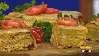 Pastel de papa con pollo  En La Cocina con Gerónimo [upl. by Resor209]