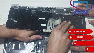 Replace a Weldedin Keyboard  Laptop Keyboard Plastic Rivets  Keyboard Replacement Procedure [upl. by Xuaeb]