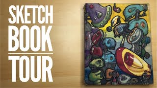 Sketchbook Tour with Quinton Batchelor [upl. by Aikehs269]