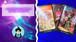 ¿PORQUE SE COMPORTA RAROA CONTIGO🤔 LECTURA DE TAROT  ASTRAL VLOG 🔮🧙 [upl. by Yruama]