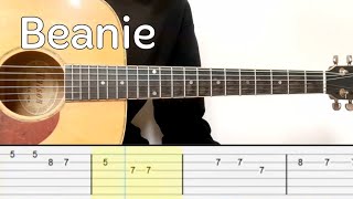 Chezile  Beanie Easy Guitar Tutorial Tabs [upl. by Banyaz703]