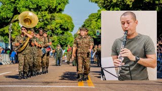 MINHA PROVA PRÃTICA NO RIO DE JANEIRO PARA SARGENTO MÃšSICO DO EXÃ‰RCITO [upl. by Relyk]