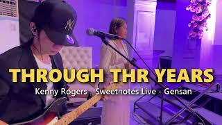 Through the Years  Kenny Rogers  Sweetnotes Cover [upl. by Corder163]