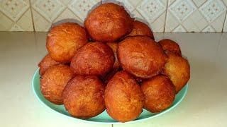 Easy Puff Puff recipe  Nigerian Puff Puff Kaimati Vitumbua [upl. by Zetram524]