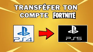 Comment transférer ton compte Fortnite sur ta nouvelle playstation PS4 ou PS5 en 2023 [upl. by Tsyhtema]