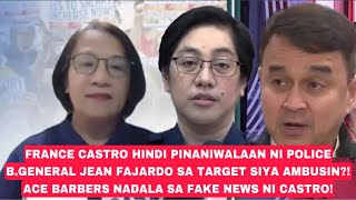 FRANCE CASTRO DAPAT MAKULONG NA IMBISTIGAHAN NA AT MA CONTEMPT SA PAG SINONGALING NA MAY PAPATAY DAW [upl. by Petie913]