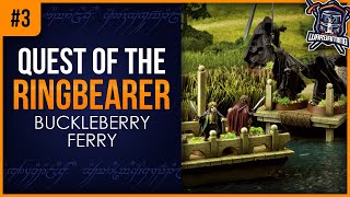 Quest of the Ringbearer Buckleberry Ferry Scenario MESBG Battle Report [upl. by Trenton279]