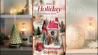 Scentsy 2023 Holiday Collection  Shop 101 ScentsyHoliday2023 [upl. by Doomham]