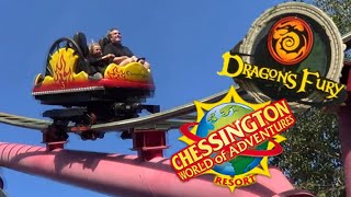 Dragons Fury Offride HD Chessington World Of Adventures [upl. by Egni]