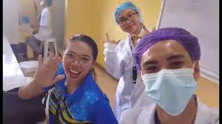 Ang aking dalaga with cmate lab day nila as nursing students go lang baby mamang always by your side [upl. by Ynnot]