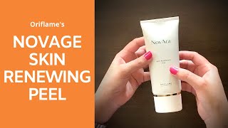 Oriflame NovAge Skin Renewing Peel Review  By HealthAndBeautyStation [upl. by Ilana]