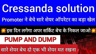 Cressanda Solutions Ltd Share Latest News  Cressanda Solutions Share Analysis [upl. by Datha]