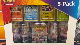 Opening Brand New Pokémon Costco 5 Mini Tins [upl. by Criswell]