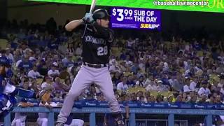 Nolan Arenado Home Run Swing  2019 HR 37 [upl. by Ennailuj]