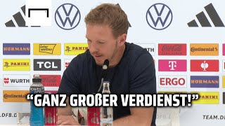 Nagelsmann zieht EMFazit in Tränen 🥹😢  Deutschland [upl. by Engapmahc]