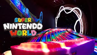 Mario Kart Ride POV Super Nintendo World Universal Studios Japan Dark Ride Part Only 4K [upl. by Dorothy]