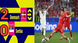 Denmark Vs Serbia 20 UEFA Nations League 2026  Today Match highlights [upl. by Uis]