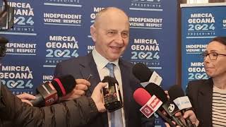 Declarații Mircea Geoană [upl. by Lachlan]