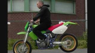 KLX 650 cc Tribute Kawasaki Dual Sport Supermotard Motocross Offroad [upl. by Hippel137]