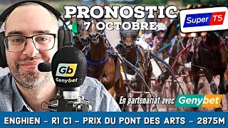 🔴 Pronostic Quinté  Super Top5 Lundi 7 Octobre 2024 Enghien 🔴 Prix du Pont des Arts [upl. by Gradeigh]