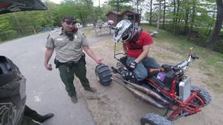 Silver lake sand dunes sound decibel reading And totally bs spark arrestor check [upl. by Nirrok]