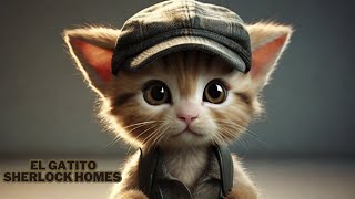 El Gatito Sherlock Canciones infantiles de DescobrindocomTioJVideos 34 [upl. by Lourie564]