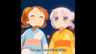 Kanna x Saikawa fy misaki edit animeseries kannakamui [upl. by Takakura]