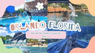 ORLANDO FLORIDA SEAWORLD  Worst Ride I Have Ever Been On  DOLPHIN EXPERIENCE Day 11 [upl. by Bobby]