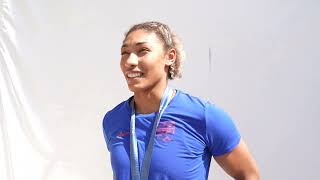 Kennedy Blades Wins 76 kg Womens Freestyle Silver Medal  2024 Olympic Games [upl. by Paviour844]