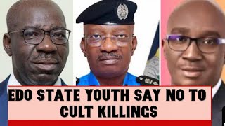 Edo State Police Parades suspected Cultist in Edo State say no to Cult killings in Edo State [upl. by Durr]