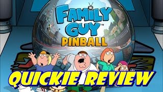 Family Guy Pinball PS3  Quickie Review  Zen Pinball 2 Balls of Glory Pinball Pack  Nefarious Wes [upl. by Orrin900]