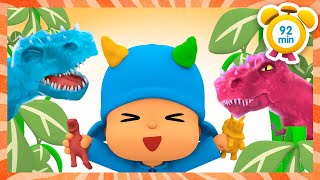 POCOYO in ENGLISH 🦕 Learn About Dinosaurs for Kids 92 min Full Episodes VIDEOS and CARTOONS [upl. by Meadow]