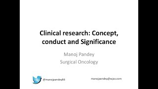 Clinical research Concept Conduct and Significance [upl. by Bael]