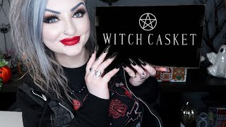 Witch Casket  Monthly Subscription Box Unboxing  November 2022 [upl. by Aldwin]