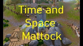 Runescape 3 Making The Time amp Space Mattock  What Perks to Use [upl. by Bledsoe]