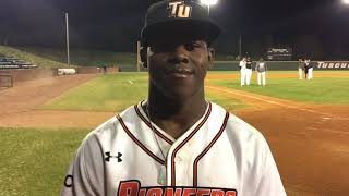 Tusculum Baseball Postgame vs Coker March 29 2019 [upl. by Aneelahs]