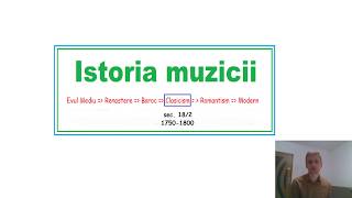 Curs Istoria Muzicii Culte  Clasicism Partea 2 [upl. by Anyehs538]