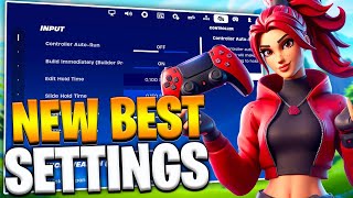 NEW BEST Controller SETTINGS in Fortnite Chapter 5 PS4PS5XboxPC [upl. by Urien]