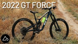 2022 GT Force High Pivot Enduro Mountain Bike Review [upl. by Iah525]