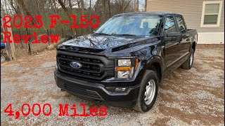 2023 Ford F150 XL 50 Review  4000 Miles [upl. by Aizek]